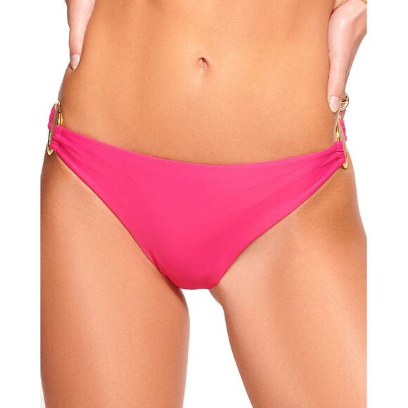 Ramy Brook Womens Pink Solid Nylon Swim Bottom Separates NWOT - Picture 1 of 3